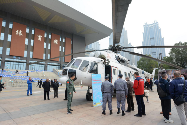 M-171大型救援直升机。福建省应急管理厅供图